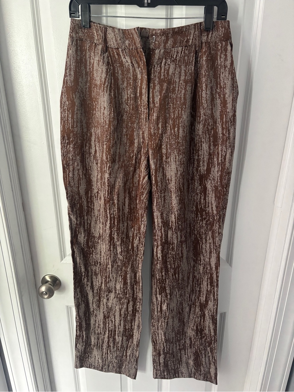 NA-KD High waisted Jacquard Suit Pants
